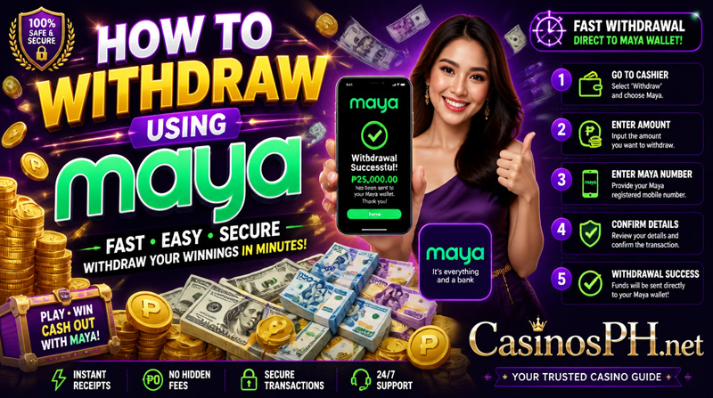 How To Withdraw Using Maya Safely